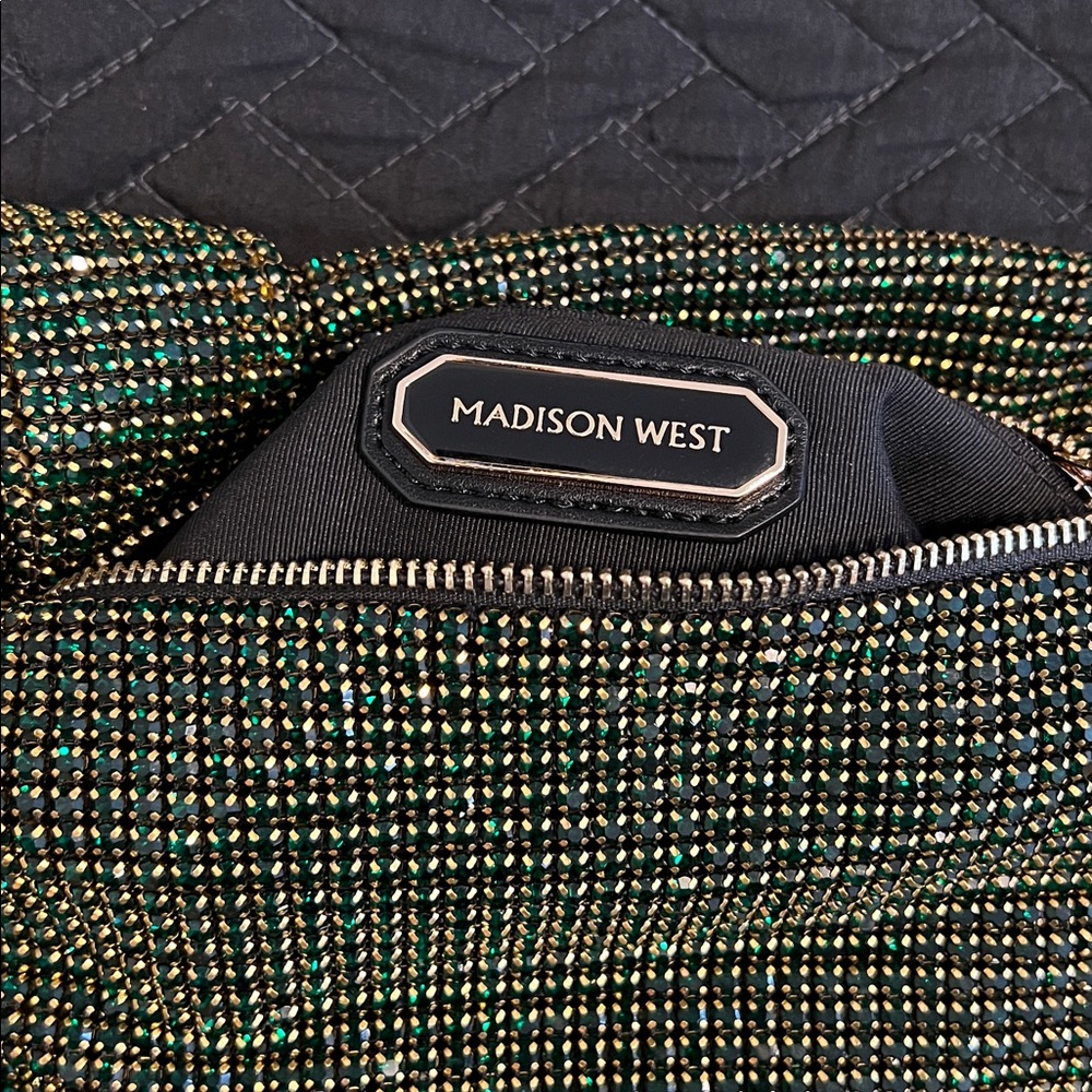 Green Rhinestone Handbag - Picture 5 of 5